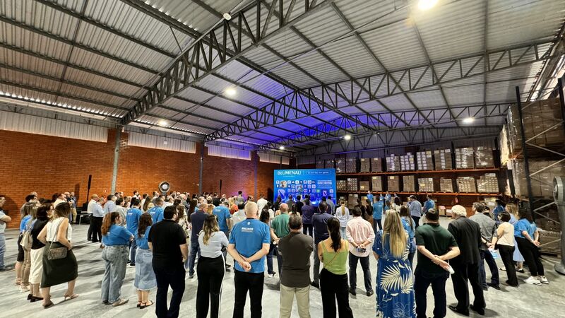 Inauguração Centro de Distribuição Blumenau Iluminação